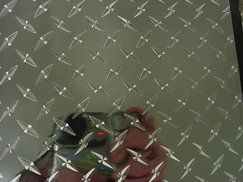 Diamond Plate Sign Vinyl, Choose Color and Size, 12 and 24 inch wide rolls