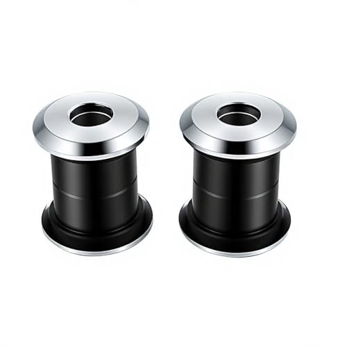 Polyurethane Handlebar Riser Bushings Black Urethane fr Harley Chrome#Black
