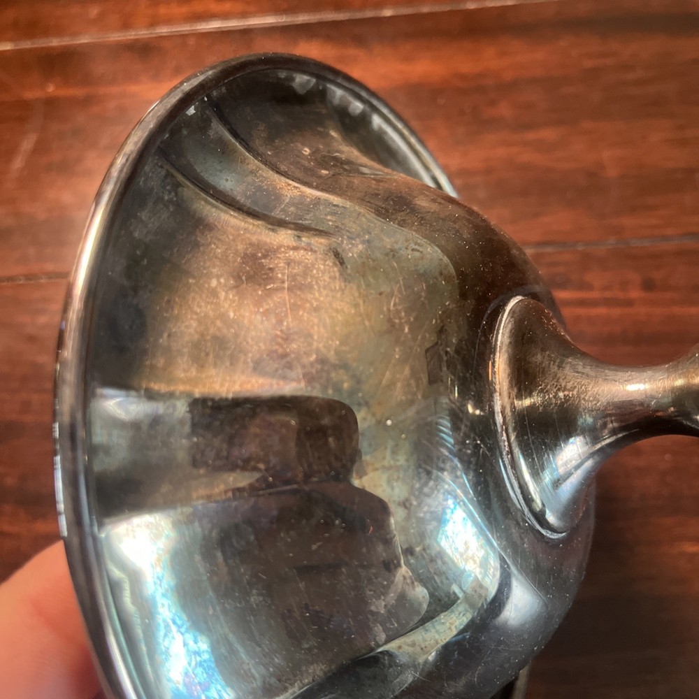 Vintage Oneida Silversmiths Silver Plated Footed Candy Dish