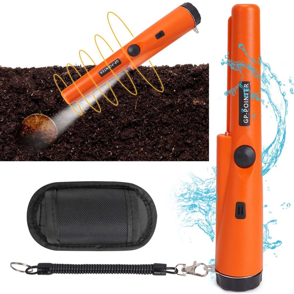 Metal Detector HandHeld Pro Pinpointer Pointer Probe Sensitive Tester Waterproof