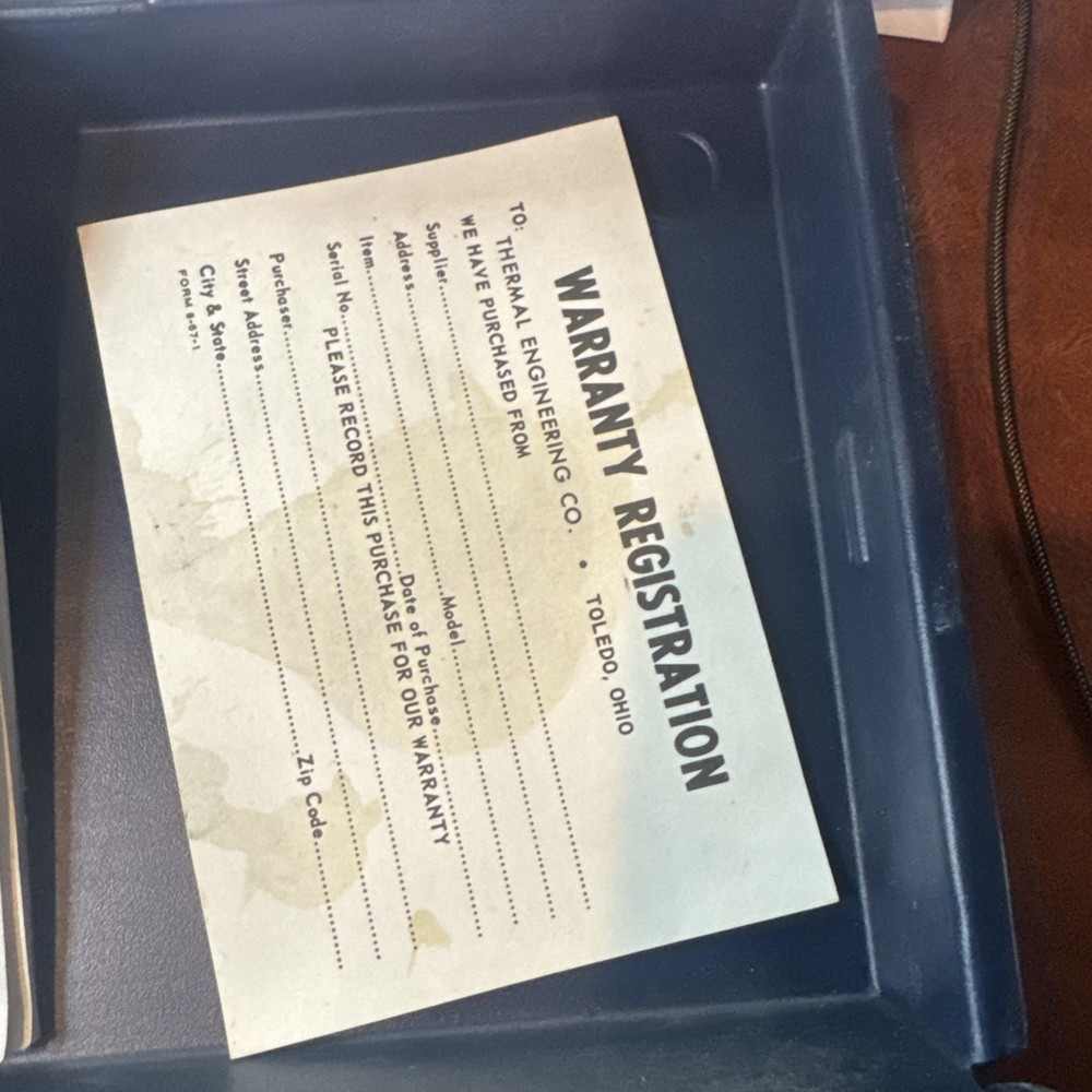 Thermal Super Temp-Check II 2 Model 14101