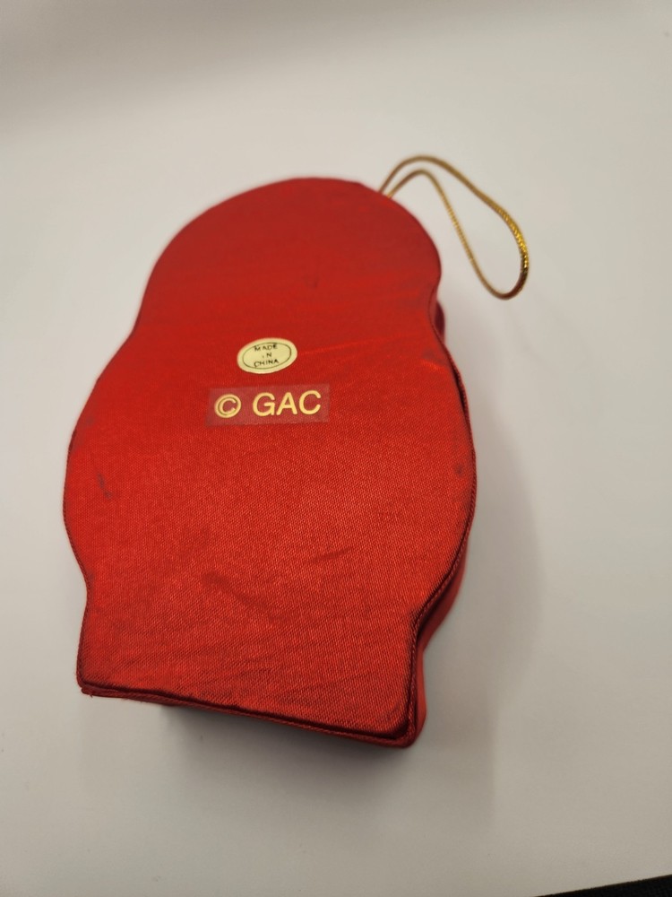 GAC Sequin Santa Gift or Trinket Box