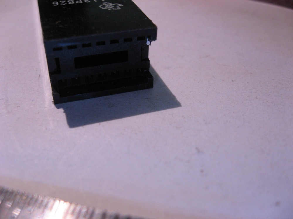 113P826 Texas Instruments 14-Pin DIP Display Riser Connector - USED PULLS Qty 3