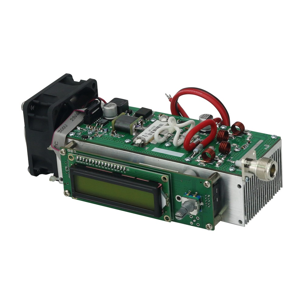 0-150W 83-108MHz Adjustable Stereo FM Transmitter+Protect for Ham Radio Station