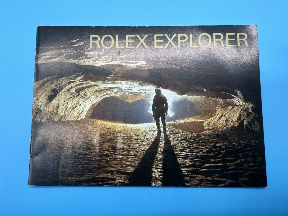 Rolex Explorer Booklet Set From 2006