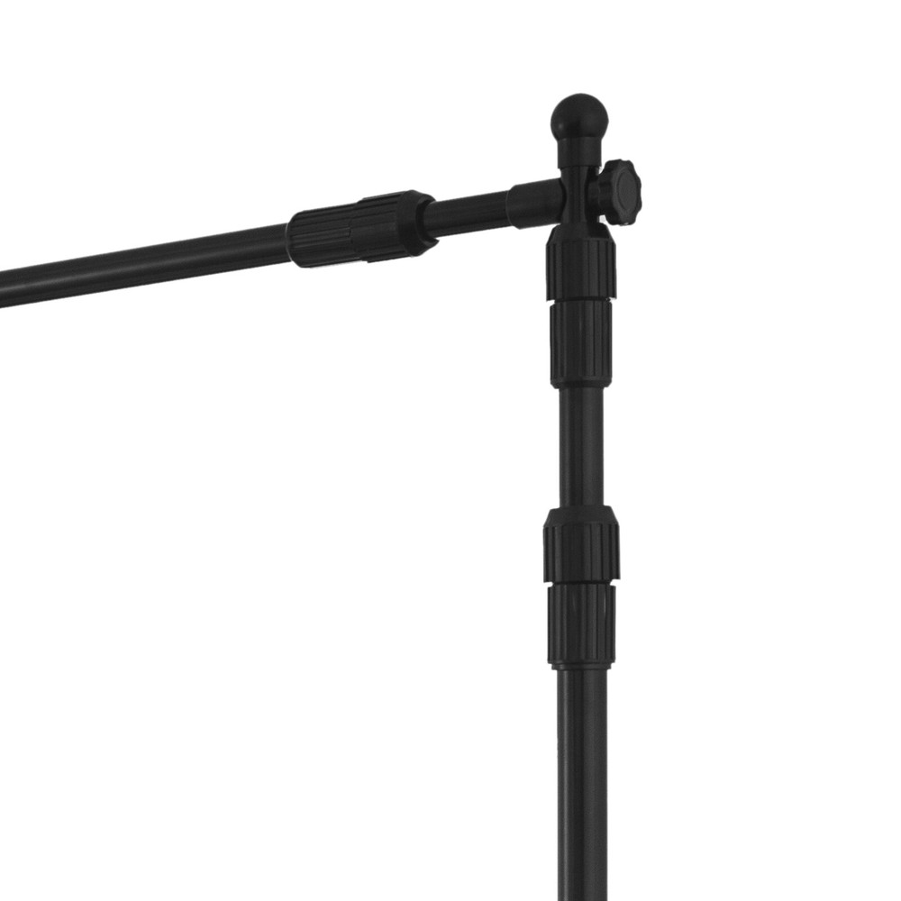10 Ft Adjustable Background Banner Stand Backdrop Exhibitor Expanding Display