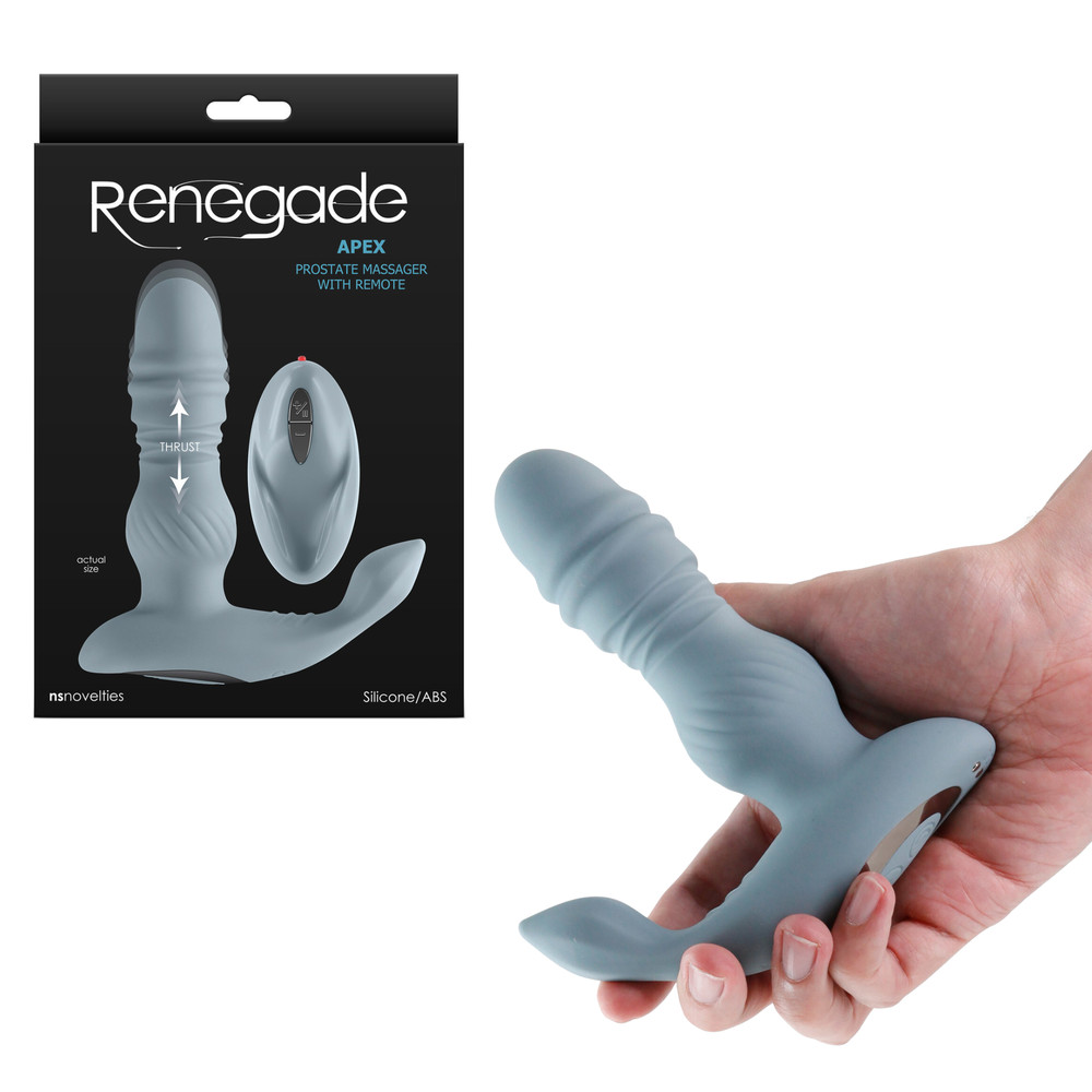 Remote Control Thrusting Vibrating Prostate Stimulator Rechargeable Sex Toy