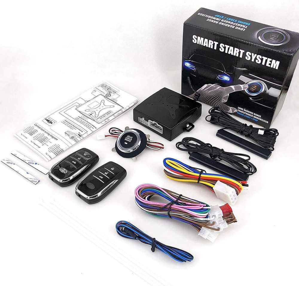 Advanced Keyless Go System for Toyota - Safe Remote Engine Start with Smart Key