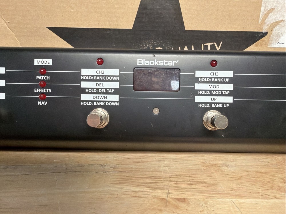 BLACKSTAR FS-10 FOOTSWITCH Mutli-function Foot controller