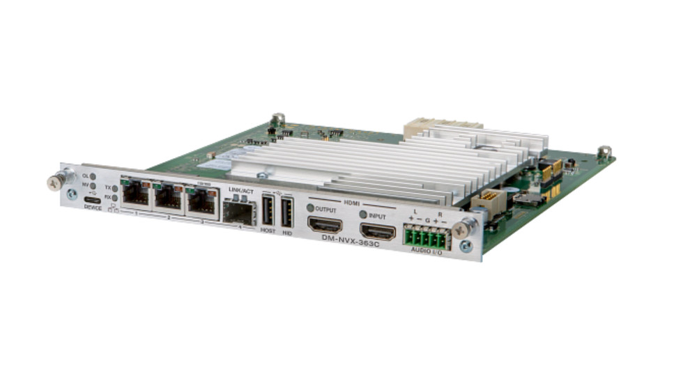 Crestron DM-NVX-363C DM NVX 4K60 4:4:4 HDR Encoder/Decoder with Down Mixing NEW.