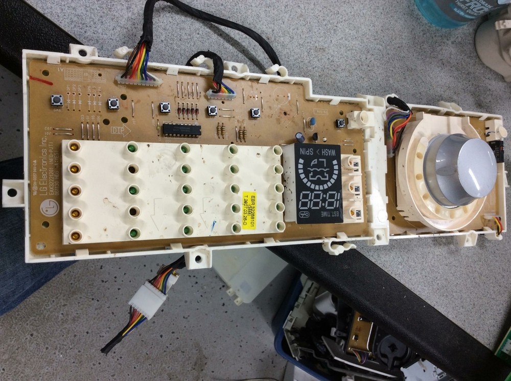 LG Washer Interface Control Board part# ebr32268101