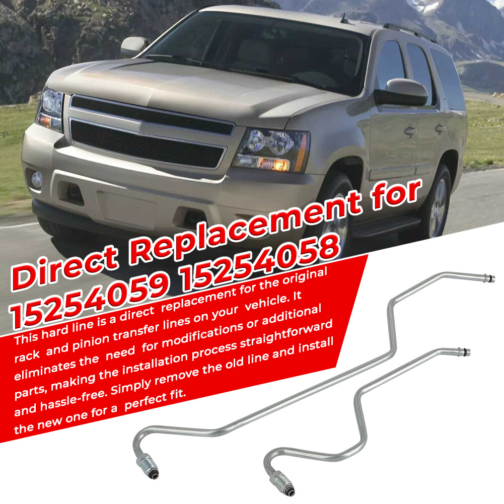 Power Steering Rack and Pinion Hydraulic Line For 2007 Escalade Yukon Tahoe USA