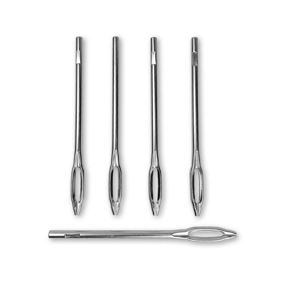 10x T-Handle Replacement Split Eye Needle Car Tire Plug Fix Repair Hand Tool Kit