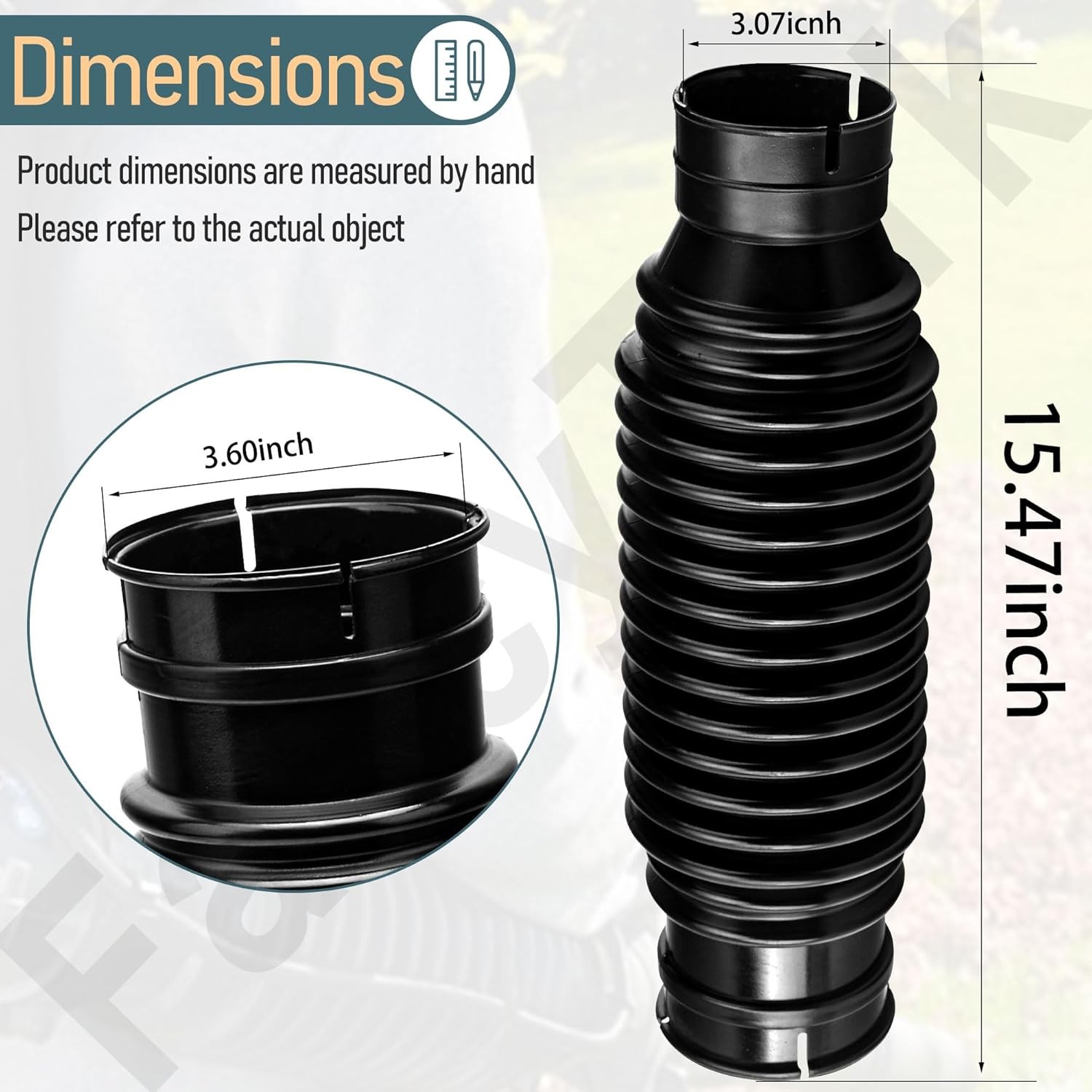 580693004 LEAF BLOWER FLEX TUBE FOR RYOBI BP42 RYBP42 RY08420 W