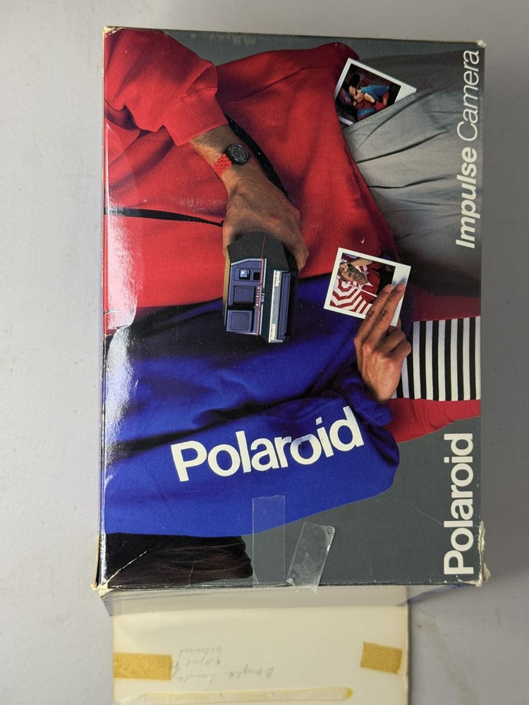 Vintage Polaroid Impulse 600 Plus Instant Camera UNTESTED