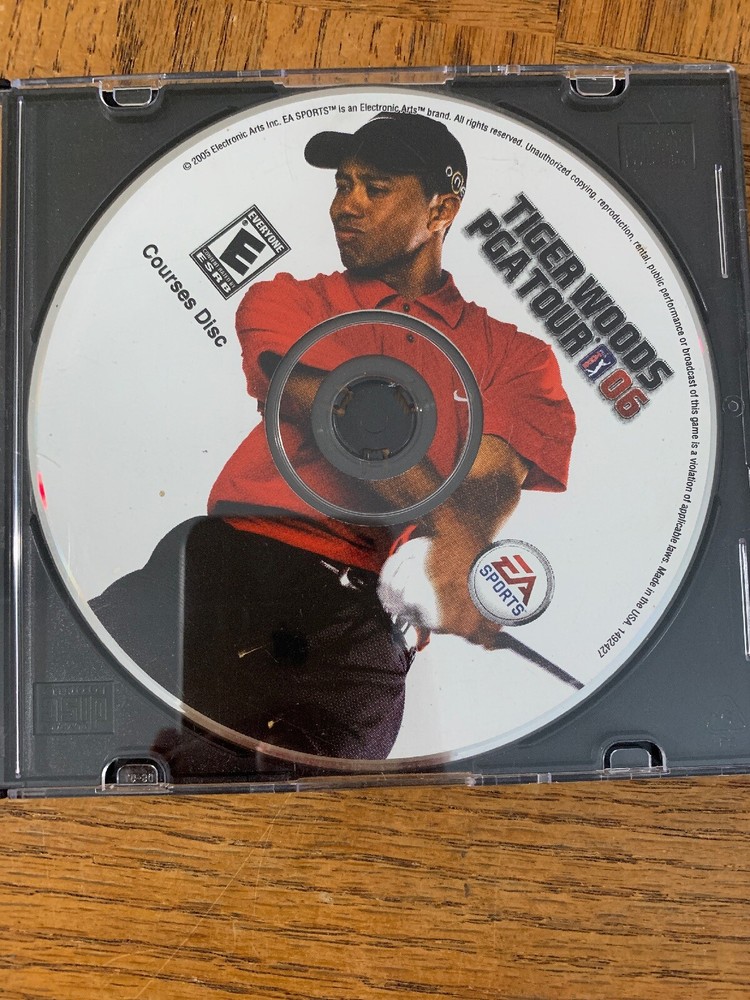 Tiger Woods PGA Tour 2006 Computer Software