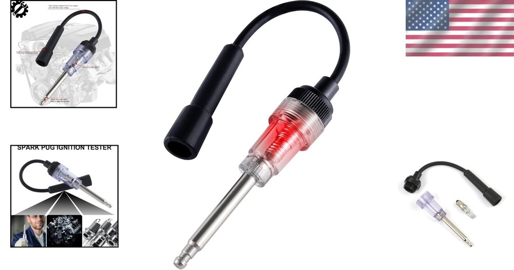 Corded Electric Spark Plug Tester - Essential Tool for Engine Troubleshooting
