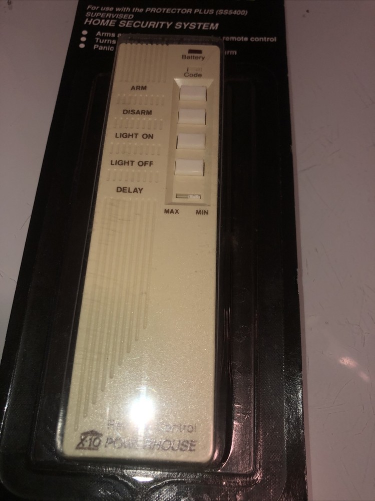 X-10 Remote Control HT544 Powerhouse Protector Plus Wireless