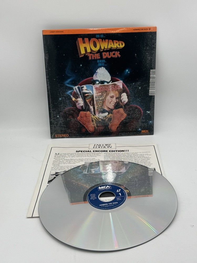 HOWARD THE DUCK (LASERDISC) 1987