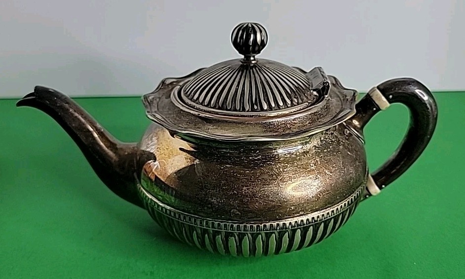 Gorham Silver Soldered Teapot - Untouched - 0740