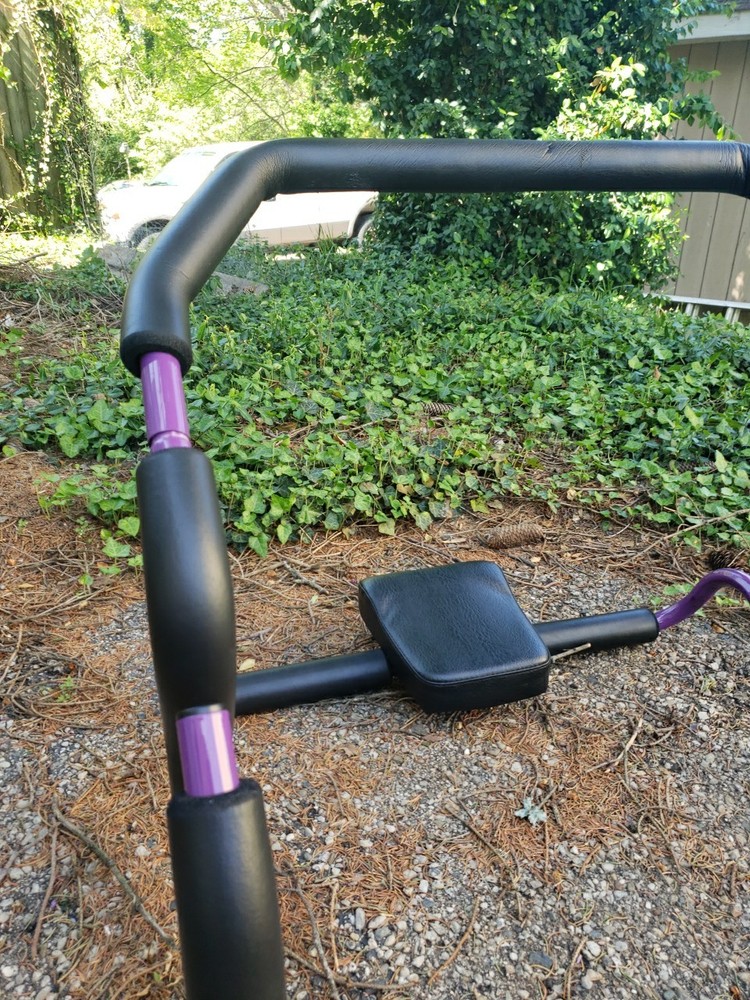 Original Purple Ab Roller Plus Crunch Rocker For Abdominal Exercise Stabilizer