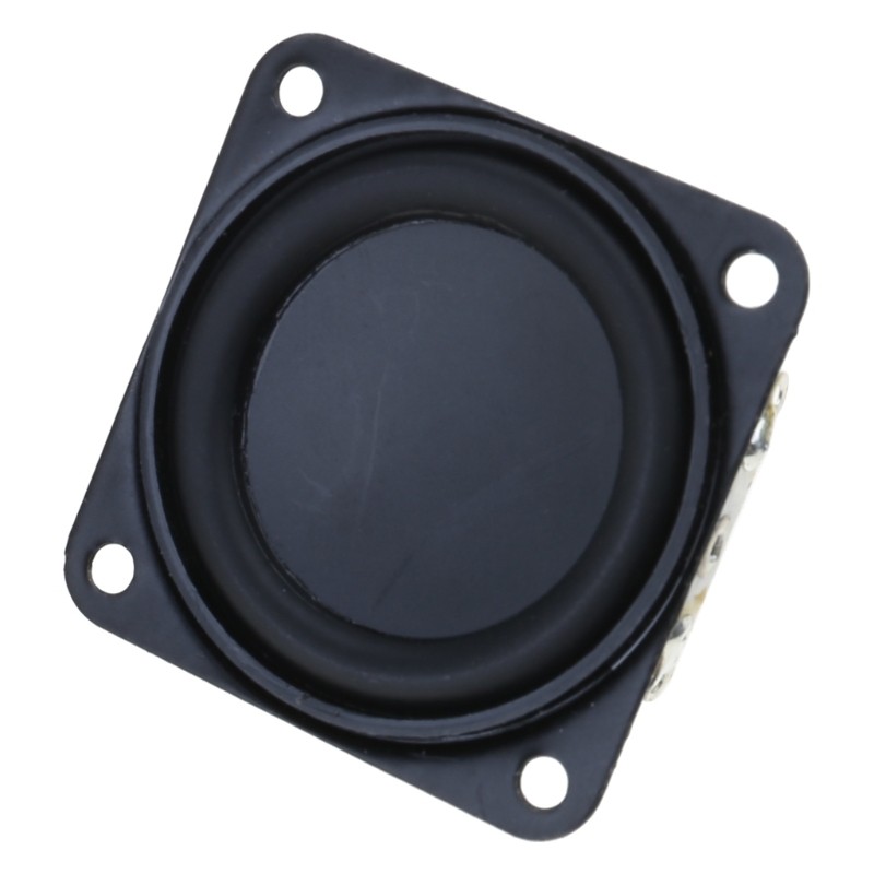 2Pcs Speakers 5W 4Ohm 40mm Square Shape Replacement Loudspeaker