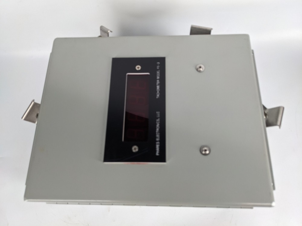 Phares Electronics PE-3 Digital Process Tachometer Module Unit In Enclosure