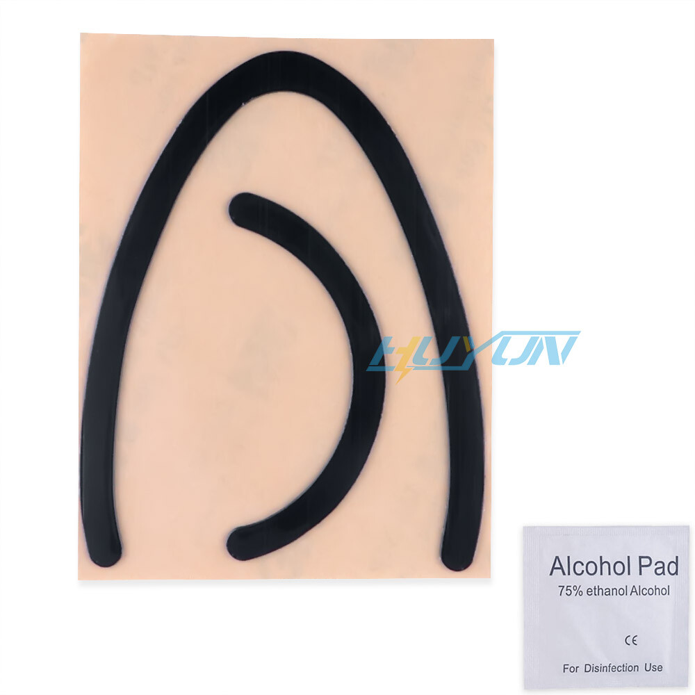 2 Sets Rounded Curved Edges Mouse Feet Skates for Logitech MX vertica Mouse