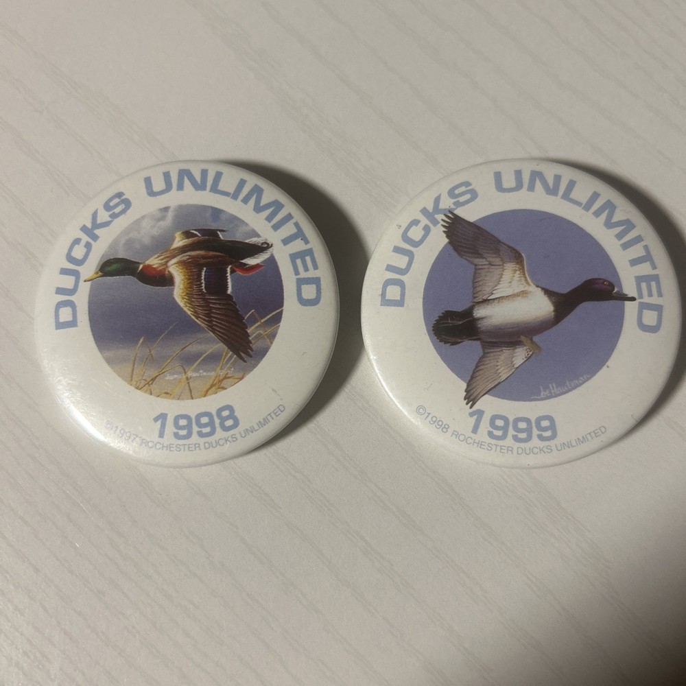 1998 1999  Ducks Unlimited DU Button