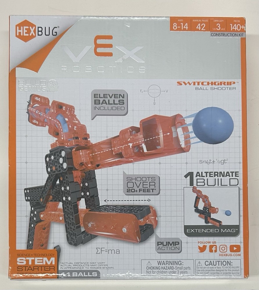 Hexbug Switchgrip Ball Shooter Stem Starter