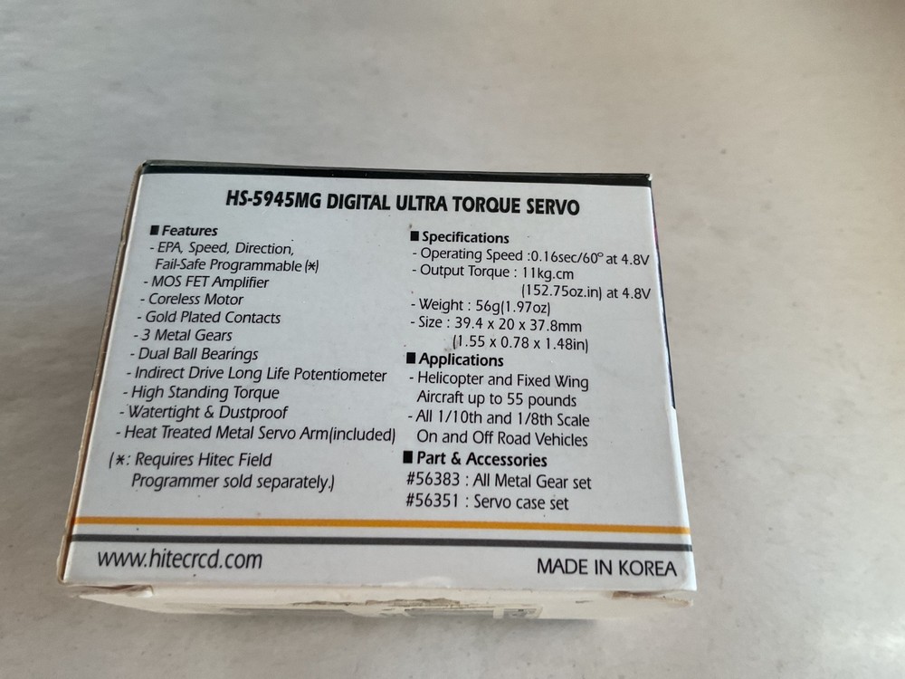 Hitec HS-5945MG Digital Servo