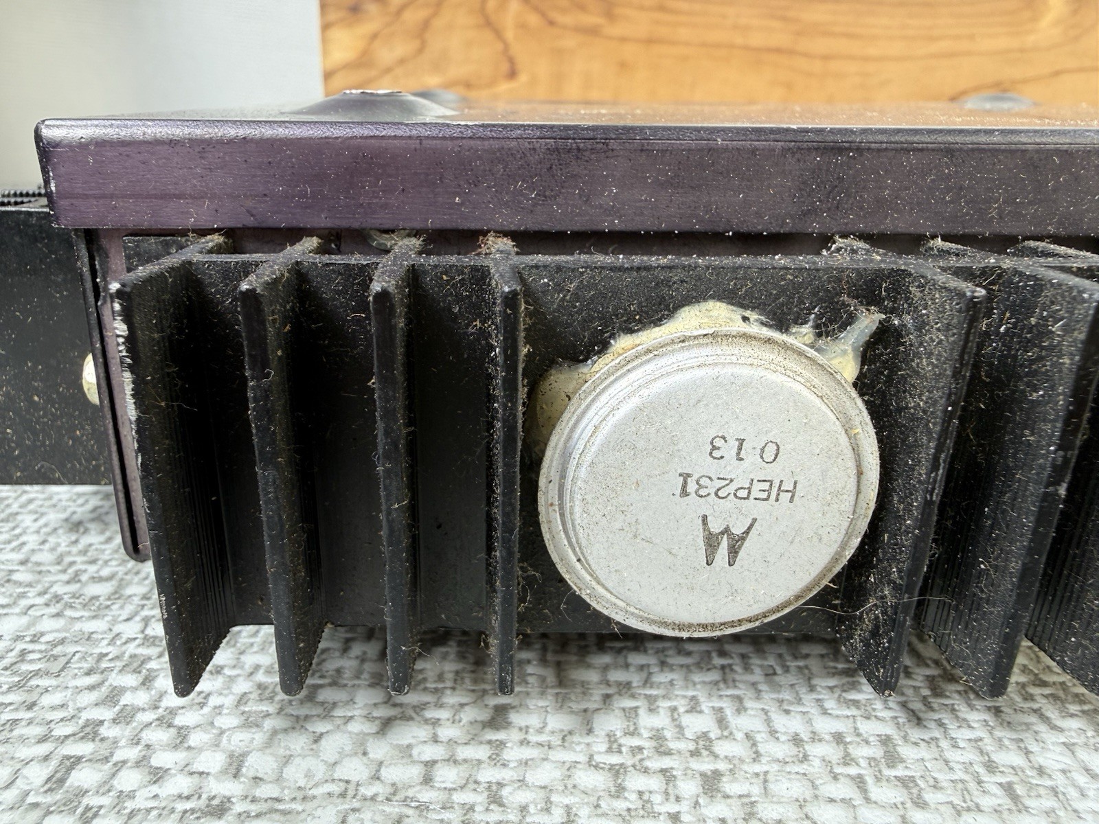 Vintage CB Amplifier WAWASEE ELECTRONICS BLACK CAT JB-75A UNTESTED Original Box