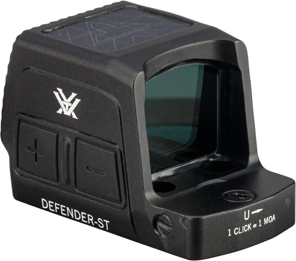 Vortex Defender-ST Enclosed Solar Micro Reflex Red Dot Sight, 1x22.: DFST-MRD3-E