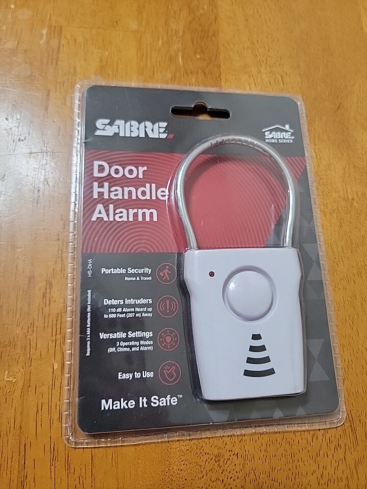 Sabre Door Handle  Security Alarm With 2 Detection / 3 Operating Modes - HS-DHA