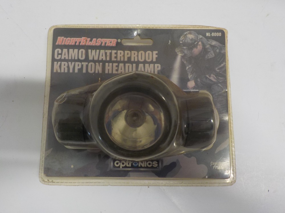 Night Blaster Camo Waterproof Krypton Headlight