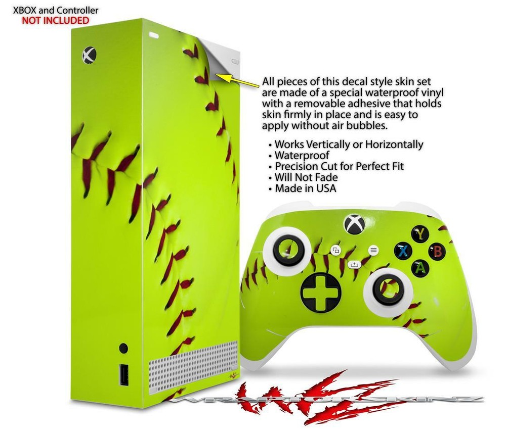 Skins XBOX Series S Console Controller Softball