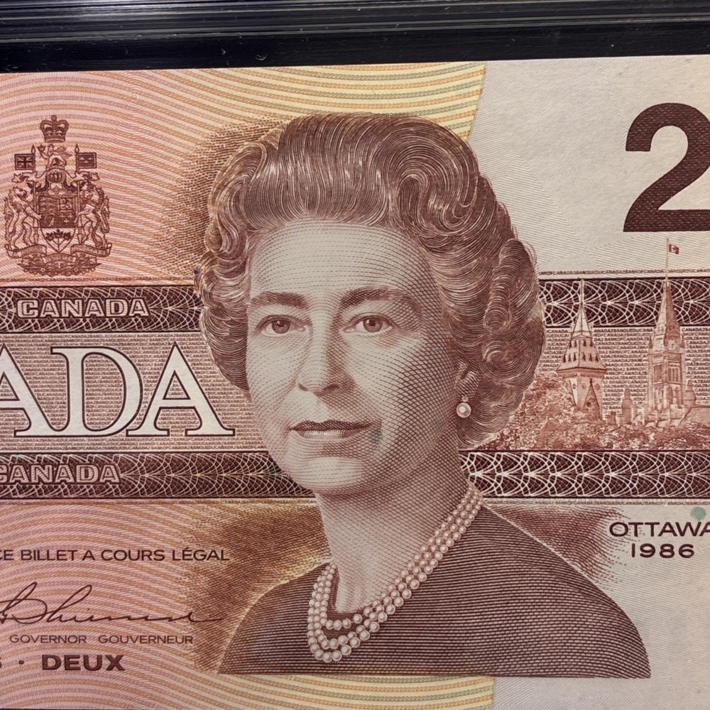 1996 Canada $2 Proof Coin and Bank Note Set