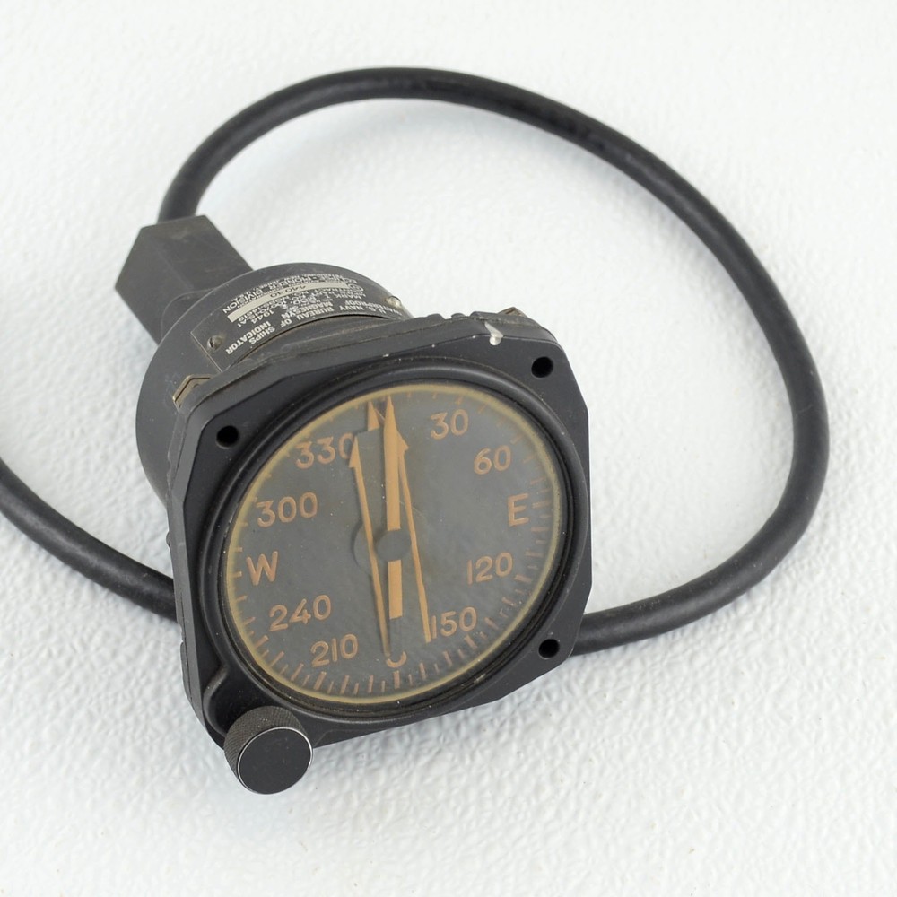 WWII US Navy Bendix Eclipse Magnesyn Indicator Mark I Mod E 1944