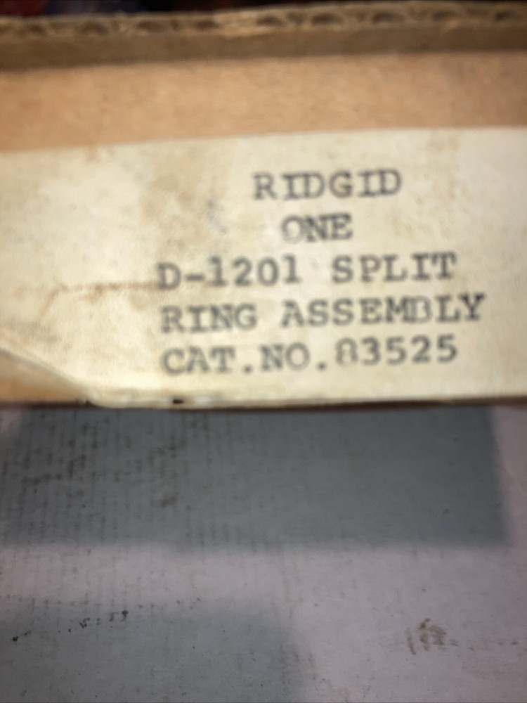 Ridgid 83525 Two Piece Split Ring