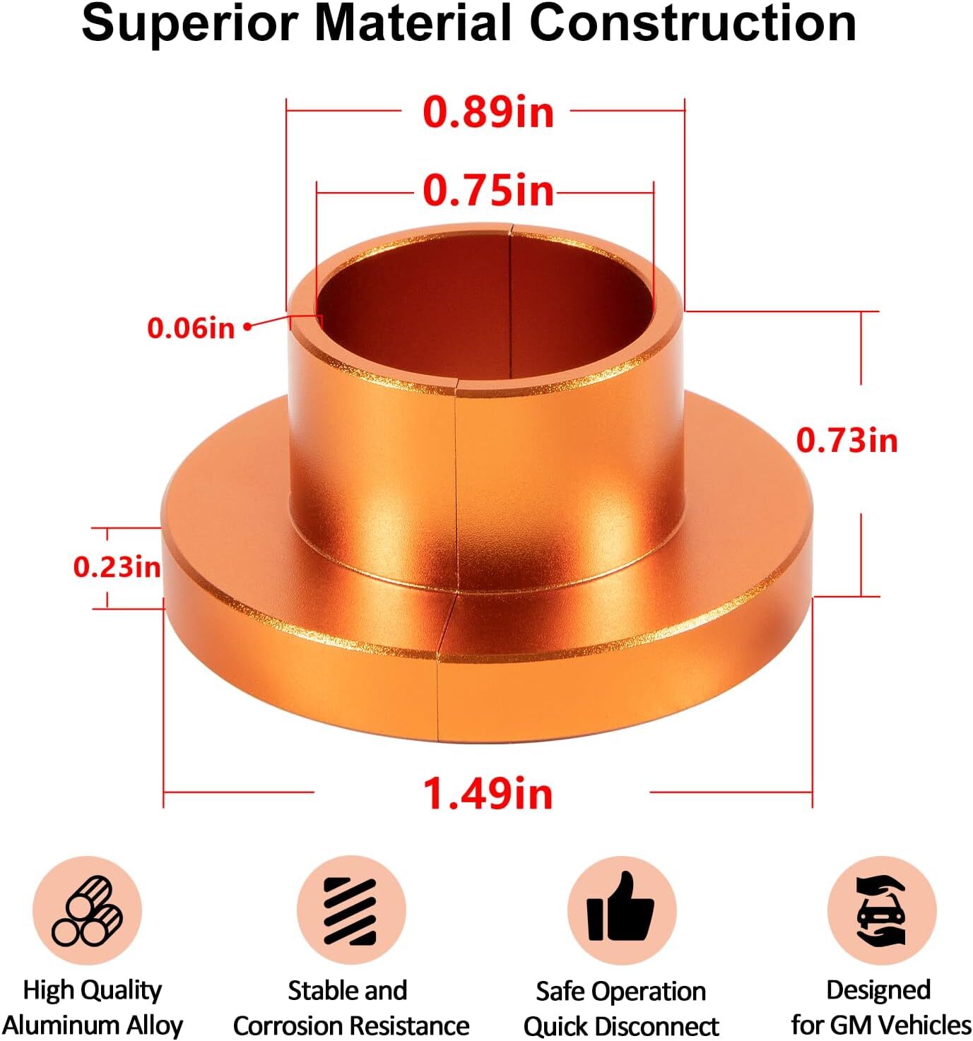 39190 METAL HEATER HOSE DISCONNECT TOOL 3/4'' FOR GM TAHOE SILVERADO CHEVY