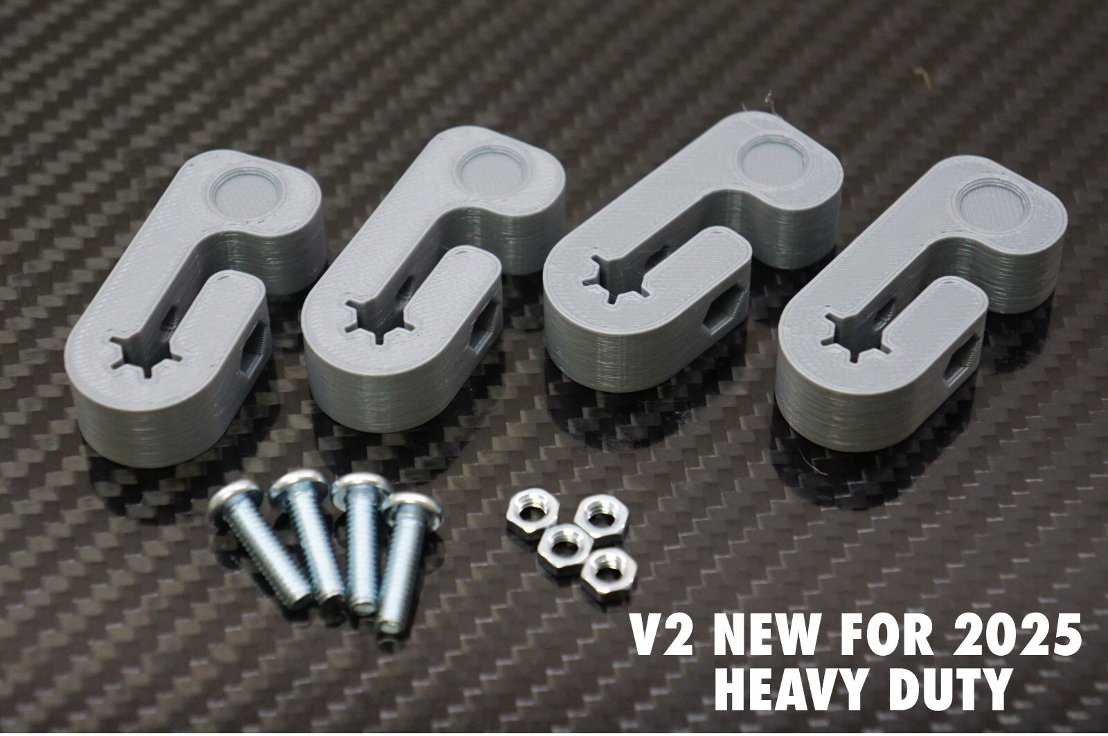 IKEA Detolf Shelf Clips - Add Shelves / Change Shelf Height (4-24 pack) SILVER