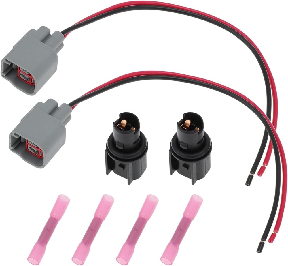 2 Set Side Marker Light Bulb Socket Pigtail Harness for Ford for Mustang 2005-20