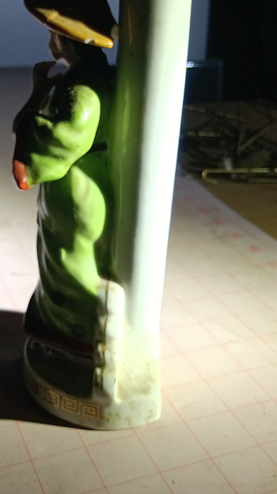 Japanese Porcelain Figure Statue Traditional Attire Made in Japan