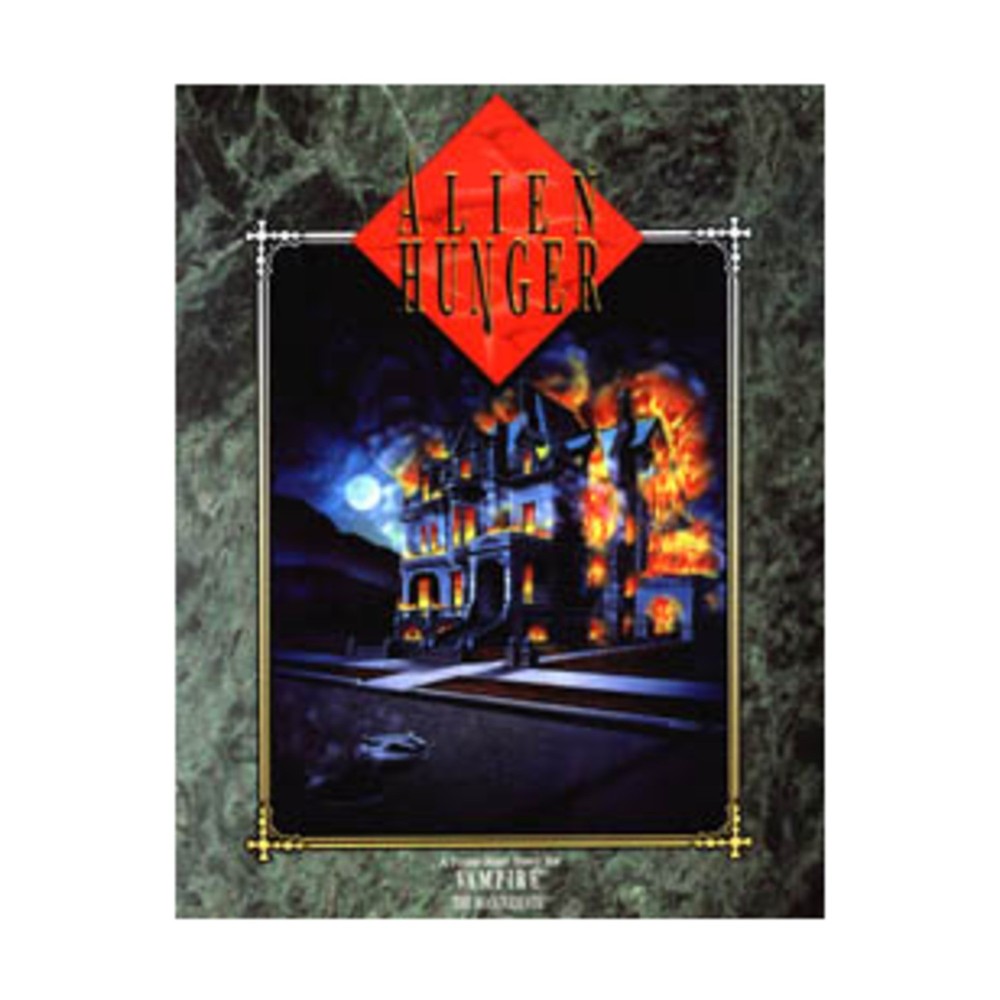 White Wolf Vampire The Masquerade Alien Hunger VG+
