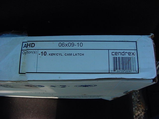 NIB CENDREX LOCKING ACCESS DOOR 6X9