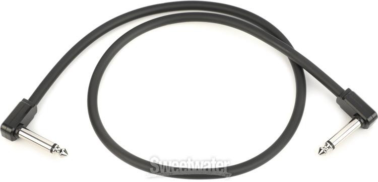 Ernie Ball Flex Patch Cable - 24 inches, Black