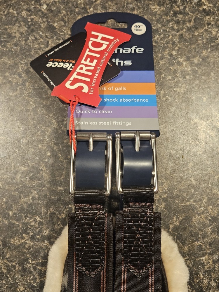 Shires 40" Performance Supafleece Contoured Girth-BNWT