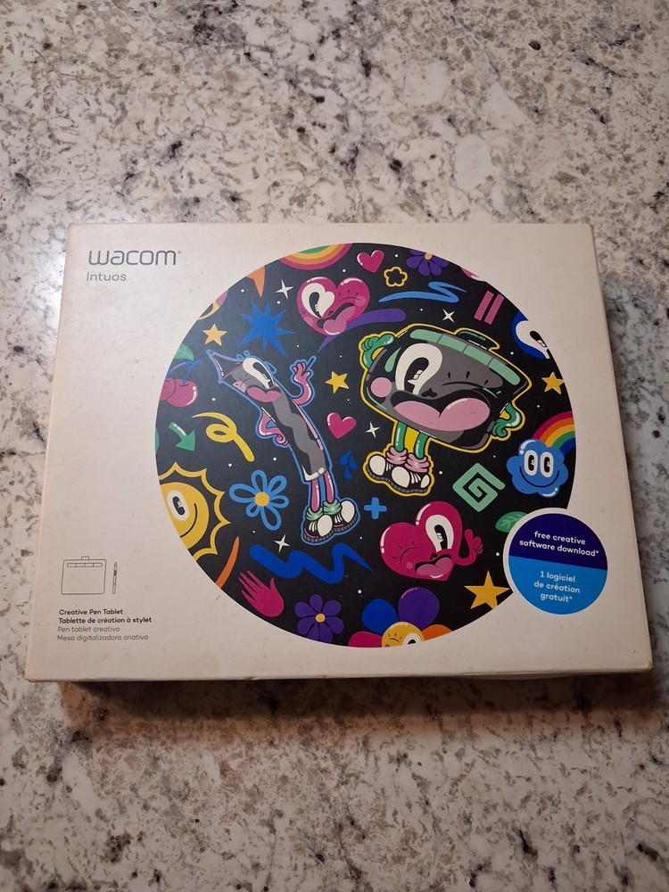 small wacom intuos graphics tablet