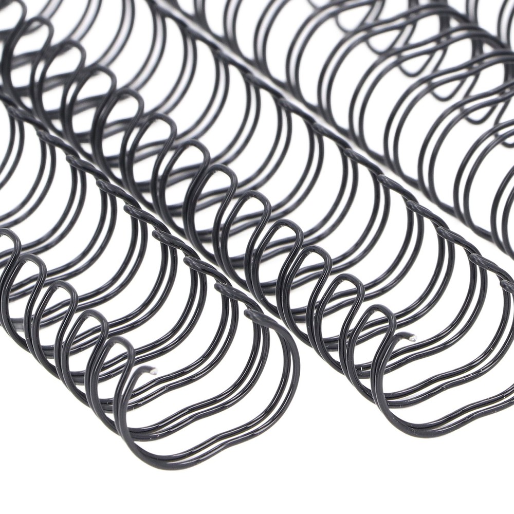 100PCS Double Loop Wire Binding Spines 9/16 Inch 120 Sheet Capacity A4 Premium.