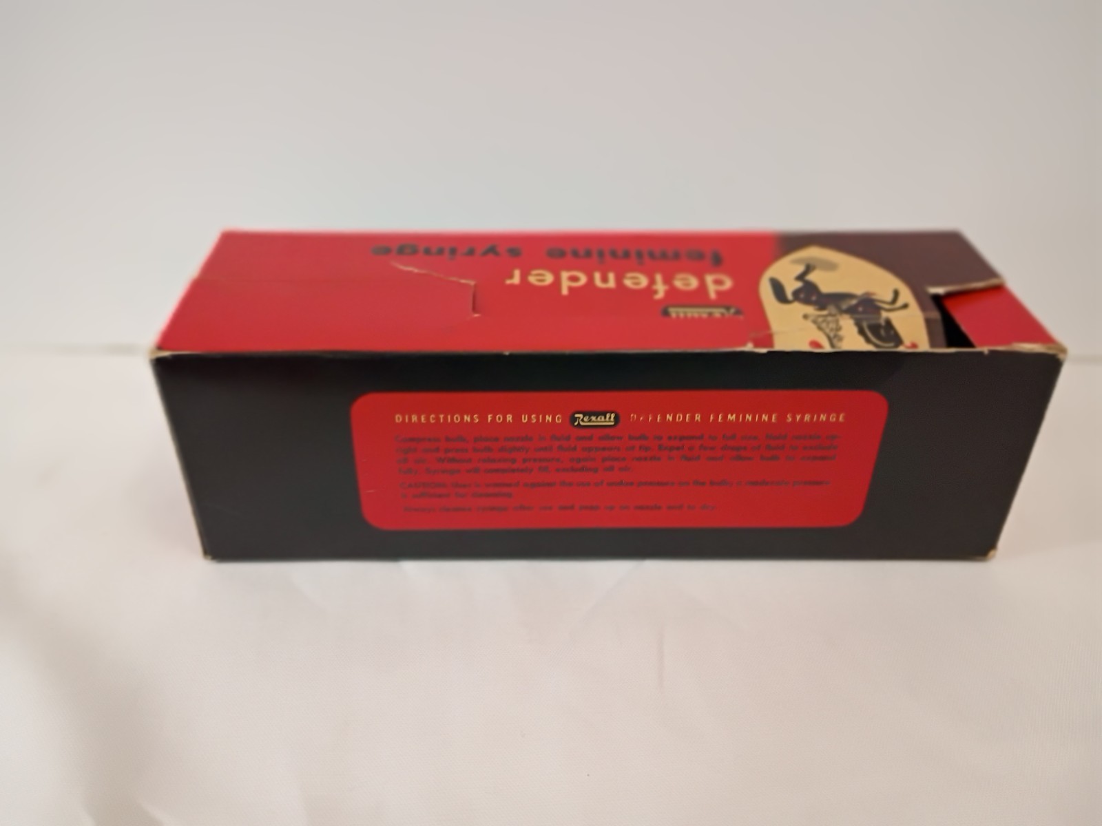Vintage Rexall Defender Douche Bulb Syringe